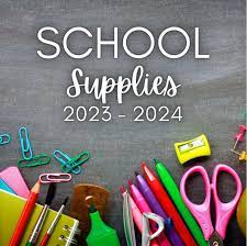 23/24 School Supply List - Slaughter Community Charter School